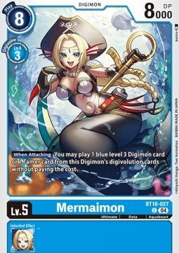 Mermaimon (BT18 - 027)⁣ - Special Booster Ver 2.0⁣ (Common)⁣ [027] - El Duelista
