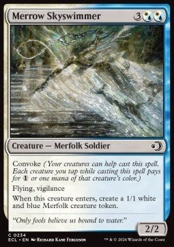 Merrow Skyswimmer - Lorwyn Eclipsed (Common) [ECL - 234] - El Duelista