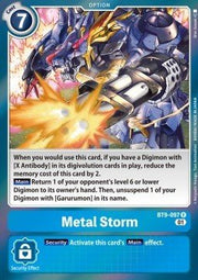 Metal Storm (BT9 - 097)⁣ - X Record⁣ (Rare)⁣ [097] - El Duelista