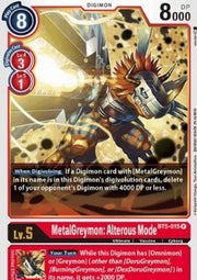 MetalGreymon: Alterous Mode (BT5 - 015) - Battle Of Omni (Rare) [BT - 05 - BT5 - 015] - El Duelista