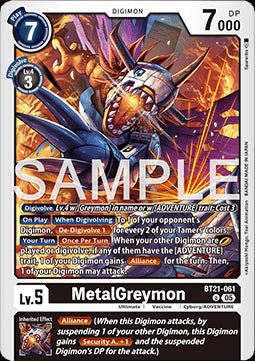 MetalGreymon (BT21 - 061)⁣ - World Convergence⁣ (Uncommon)⁣ [061] - El Duelista