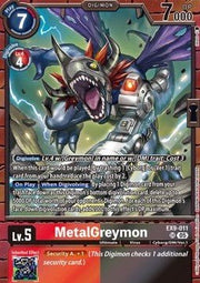 MetalGreymon (EX9 - 011) (V.1)⁣ - Versus Monsters⁣ (Super Rare)⁣ [011] - El Duelista