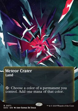 Meteor Crater (V.2)⁣ - Stellar Sights⁣ (Rare)⁣ [71] - El Duelista