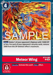 Meteor Wing (BT15 - 089)⁣ - Exceed Apocalypse⁣ (Common)⁣ [089] - El Duelista