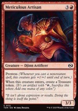 Meticulous Artisan⁣ - Tarkir: Dragonstorm⁣ (Common)⁣ [112] - El Duelista