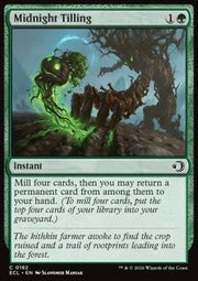 Midnight Tilling - Lorwyn Eclipsed (Common) [ECL - 182] - El Duelista