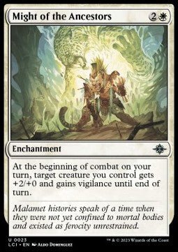 Might of the Ancestors⁣ - The Lost Caverns of Ixalan⁣ (Uncommon)⁣ [23] - El Duelista