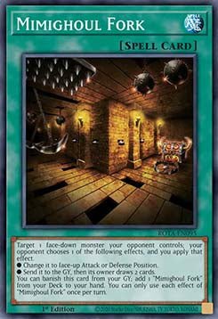 Mimighoul Fork⁣ - Rage of the Abyss⁣ (Common)⁣ [095] - El Duelista