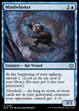 Mindwhisker⁣ - Bloomburrow⁣ (Uncommon)⁣ [60] - El Duelista