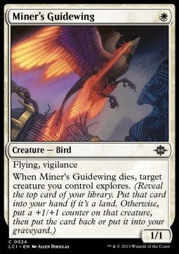 Miner's Guidewing⁣ - The Lost Caverns of Ixalan⁣ (Common)⁣ [24] - El Duelista
