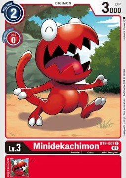 Minidekachimon (BT9 - 007)⁣ - X Record⁣ (Common)⁣ [007] - El Duelista