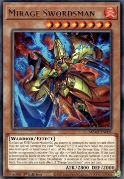 Mirage Swordsman⁣ - Maze of Millennia⁣ (Rare)⁣ [003] - El Duelista