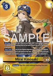 Mirai Kinosaki (EX9 - 067) (V.2) - Versus Monsters (Alternative Art) [EX - 09 - 067] - El Duelista