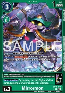 Mirrormon (EX10 - 016) (V.2) - Sinister Order (Alternative Art) [016] - El Duelista