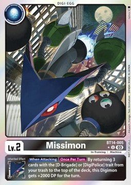 Missimon (BT14 - 005) (V.2)⁣ - Promos: Blast Ace⁣ (Uncommon)⁣ [BT14 - 005] - El Duelista