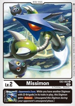 Missimon (EX3 - 002)⁣ - Draconic Roar⁣ (Uncommon)⁣ [002] - El Duelista