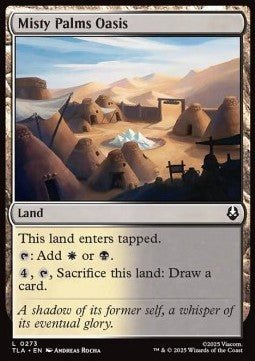 Misty Palms Oasis - Magic: The Gathering | Avatar: The Last Airbender (Common) [TLA - 273] - El Duelista