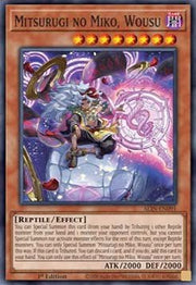 Mitsurugi no Miko, Wousu⁣ - Alliance Insight⁣ (Common)⁣ [091] - El Duelista
