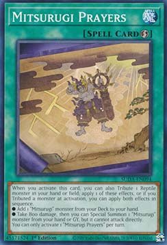 Mitsurugi Prayers⁣ - Supreme Darkness⁣ (Common)⁣ [094] - El Duelista