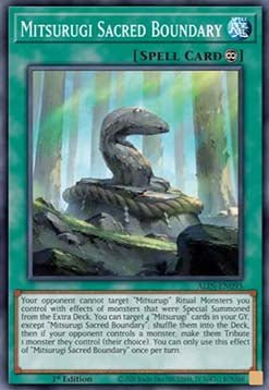 Mitsurugi Sacred Boundary⁣ - Alliance Insight⁣ (Common)⁣ [095] - El Duelista