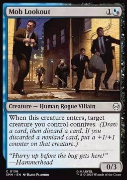 Mob Lookout - Magic: The Gathering | Marvel's Spider - Man (Common) [SPM - 136] - El Duelista