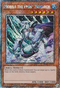 Mobius the Frost Monarch (V.1 - Platinum Secret Rare)⁣ - Quarter Century Bonanza⁣ (Platinum Secret Rare)⁣ [142] - El Duelista