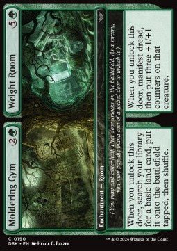 Moldering Gym // Weight Room⁣ - Duskmourn: House of Horror⁣ (Common)⁣ [190] - El Duelista