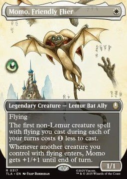 Momo, Friendly Flier - Magic: The Gathering | Avatar: The Last Airbender: Extras (Rare) [XTLA - 317] - El Duelista