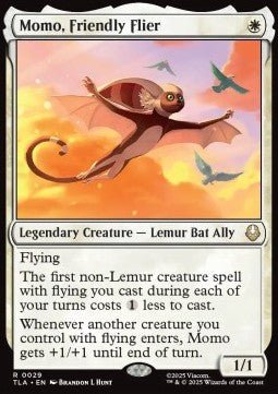 Momo, Friendly Flier - Magic: The Gathering | Avatar: The Last Airbender (Rare) [TLA - 29] - El Duelista