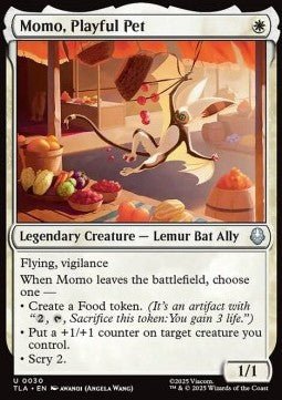 Momo, Playful Pet - Magic: The Gathering | Avatar: The Last Airbender (Uncommon) [TLA - 30] - El Duelista