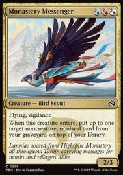 Monastery Messenger⁣ - Tarkir: Dragonstorm⁣ (Common)⁣ [208] - El Duelista