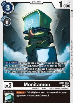 Monitamon (BT19 - 055)⁣ - Special Booster Ver 2.0⁣ (Common)⁣ [BT19 - 055] - El Duelista