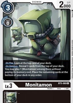 Monitamon (BT5 - 060)⁣ - Battle Of Omni⁣ (Uncommon)⁣ [BT5 - 060] - El Duelista