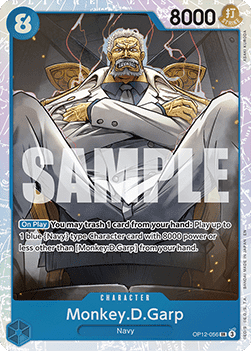 Monkey.D.Garp (OP12 - 056) (V.1) - Legacy of the Master (Super Rare) [OP12 - 056] - El Duelista