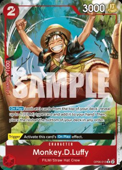 Monkey.D.Luffy (OP06 - 013) (V.2) - Wings of the Captain (Alternate Art) [OP06 - 013] - El Duelista