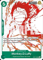 Monkey.D.Luffy (OP07 - 033) (V.1) - Unnumbered Promos (Uncommon) [UP - OP07 - 033] - El Duelista