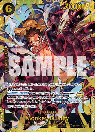 Monkey.D.Luffy (OP10 - 118) (V.1) - Royal Blood (Secret Rare) [OP10 - 118] - El Duelista