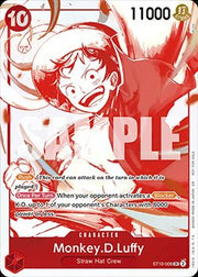 Monkey.D.Luffy (ST10 - 006) (V.3) - Unnumbered Promos (Super Rare) [UP - ST10 - 006] - El Duelista