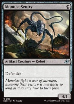 Monoist Sentry⁣ - Edge of Eternities⁣ (Uncommon)⁣ [111] - El Duelista