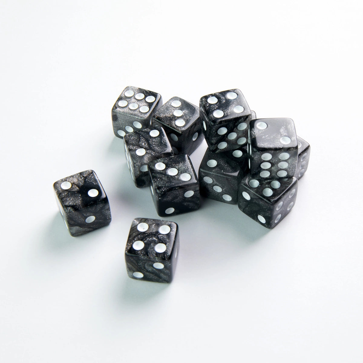 Gamegenic Galaxy Series – Set de 12 Dados D6 16 mm Moon