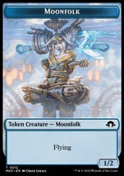Moonfolk Token (Blue 1/2)⁣ - Modern Horizons 3: Tokens⁣ (Token)⁣ [T12] - El Duelista