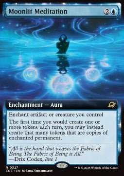 Moonlit Meditation⁣ - Edge of Eternities: Extras⁣ (Rare)⁣ [327] - El Duelista