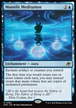 Moonlit Meditation⁣ - Edge of Eternities⁣ (Rare)⁣ [69] - El Duelista