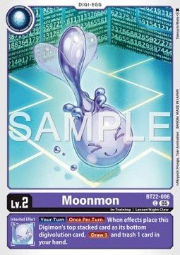 Moonmon (BT22 - 006)⁣ - Cyber Eden⁣ (Common)⁣ [006] - El Duelista