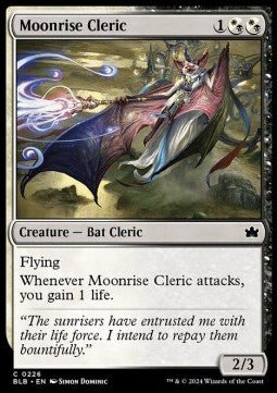 Moonrise Cleric⁣ - Bloomburrow⁣ (Common)⁣ [226] - El Duelista