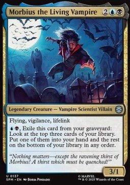 Morbius the Living Vampire - Magic: The Gathering | Marvel's Spider - Man (Uncommon) [SPM - 137] - El Duelista