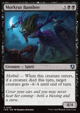 Morkrut Banshee⁣ - Innistrad Remastered⁣ (Uncommon)⁣ [125] - El Duelista