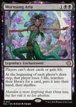 Mornsong Aria - Lorwyn Eclipsed (Rare) [ECL - 111] - El Duelista