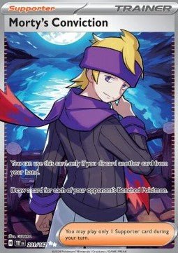 Morty's Conviction - Temporal Forces (Ultra Rare) [TEF - 201] - El Duelista