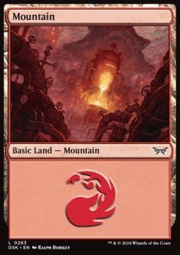 Mountain (V.1)⁣ - Duskmourn: House of Horror⁣ (Land)⁣ [283] - El Duelista